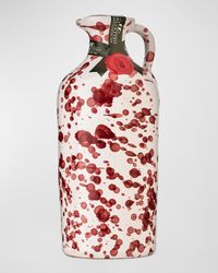 Fantasia Extra Virgin Olive Oil in Ceramic Container, Bordeaux