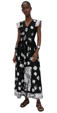 Busayo Korede Dress Black And Lilac M