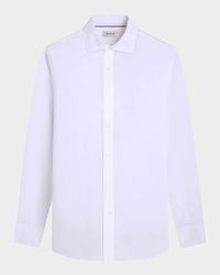 Men's Axel Long-Sleeve Linen Sport Shirt
