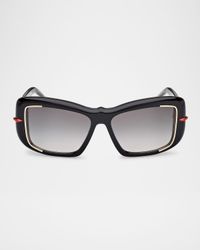 Square Acetate Sunglasses
