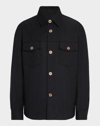 Men's Medusa Wool Overshirt
