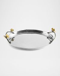 Butterfly Ginkgo Oval Tray