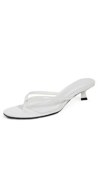 Schutz Carolyn Heeled Sandals White 9