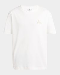 Men's Chest Logo Graphic Crewneck T-Shirt