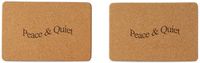 Museum of Peace & Quiet Brown Medium Cork Yoga Block Set