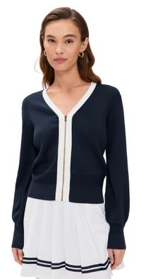 Rhone Pars Cardigan Navy Blue L
