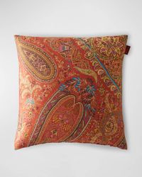 Maranta Reversible Embroidered Pillow