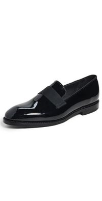 Allen Edmonds James Patent Leather Slip Ons Black 001 10