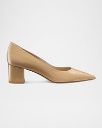 Stuart Power Block-Heel Pumps