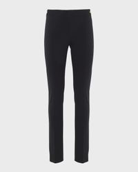 Mia Skinny Crepe Jersey Pants