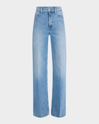 Anessa High-Rise Wide-Leg Jeans