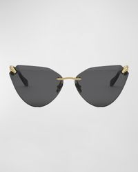 Serpenti Viper Cat-Eye Sunglasses
