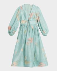 Illuminate Drawn Billow Dress