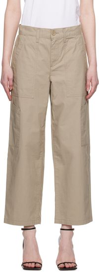 AGOLDE Pantalon cargo Daria kaki