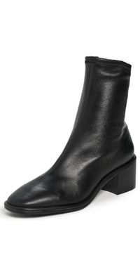 Loeffler Randall Roxy Stretch Ankle Booties Black 8