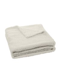 Today Linge De Maison - Plaid polaire uni - Taille 180x220 - Blanc