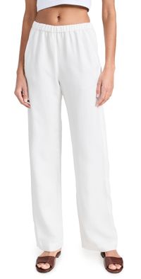 Enza Costa Twill Everywhere Pants Off White 4