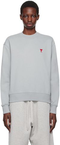 AMI Paris Blue Ami de Cœur Sweatshirt