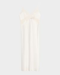 Peony Glamour Lace-Trim Nightgown