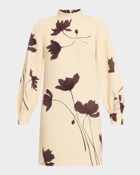 Elizabeth Floral Long-Sleeve Dress
