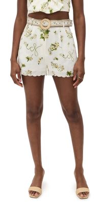 Camilla Tuck Front Shorts Botanical Utopia XL