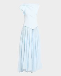 Cornmore Draped Midi Dress