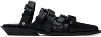 Ann Demeulemeester Mules Kalla noires à bout pointu