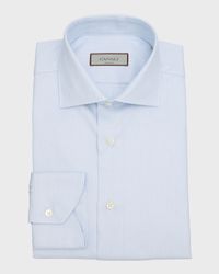 Men's Cotton Micro-Structure Dress Shirt