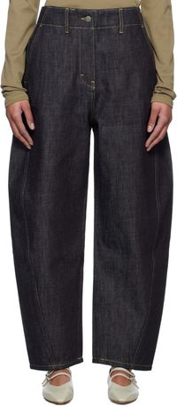 Studio Nicholson Navy Akerman Jeans