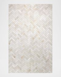Quentin Hand-Stitched Hair on Hide Rug, 10' x 14'