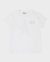 Girl's Classic Logo-Print T-Shirt, Size 4-12