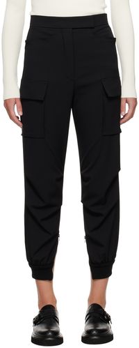 Max Mara Black Cargo Pocket Trousers