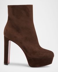 55mm Loo Suede Ankle Booties