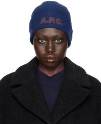 A.P.C. Blue Harry Beanie