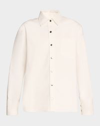 Oversized Snap Shirt