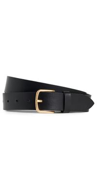 Vince Flat Belt Black S