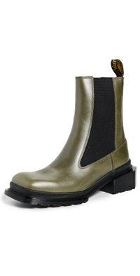 Dr. Martens Maybole Chelsea Olive Green Eclipse Olive Green 5