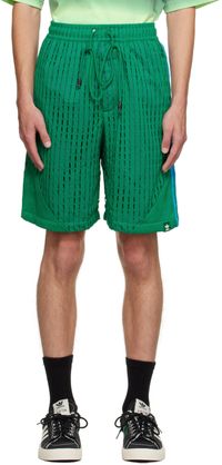 Song for the Mute Green adidas Originals Edition Paneled Shorts