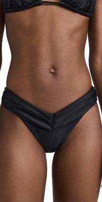 Bananhot Ella Covered Bikini Bottoms Black XS