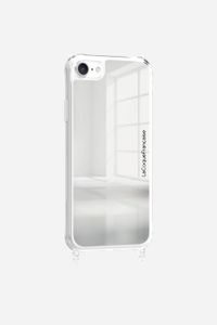 La Coque Francaise - Coque de téléphone miroir avec anneaux pour iphone 7 / 8 / se2020 / se2022 - Taille iPhone 7/ 8/ SE 2020 - Argent