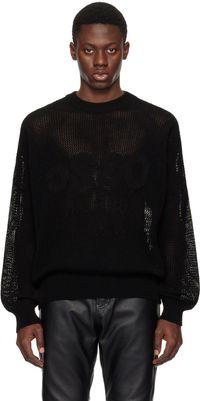 032c Black Selfie Sweater