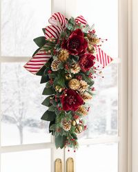 Classic Christmas 30" Door Spray