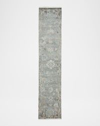 Hawthorne Hand-Knotted Runner, 3' x 10'