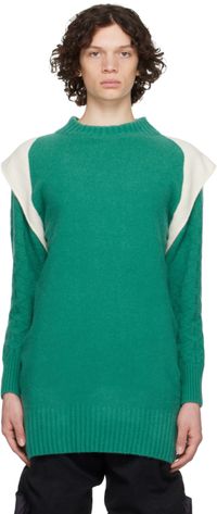 Kiko Kostadinov Green Imagro Sweater