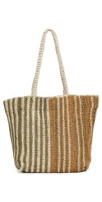 Maria La Rosa Kaya Tote Bag Rust One Size