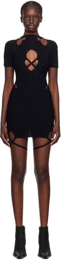 SRVC Black Claw Minidress