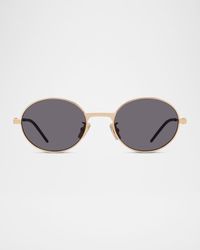 4G Logo Speed Oval Sunglasses