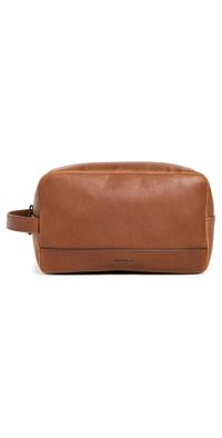Shinola Leather Travel Kit Medbrown One Size