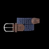 Billybelt - Ceinture tressée élastique multicolore - Taille 110 - Bleu