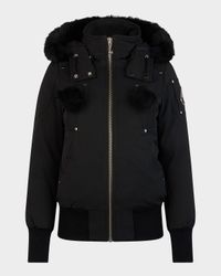 Debbie Shearling Bomber Jacket